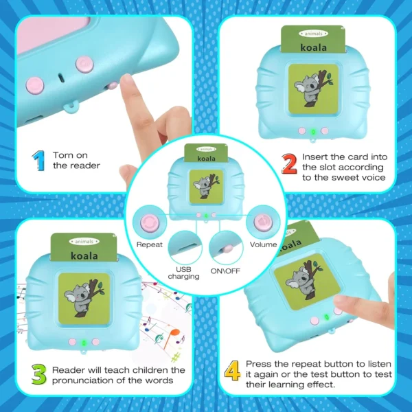 Cartes flash parlantes Kidsjoy - Image 4